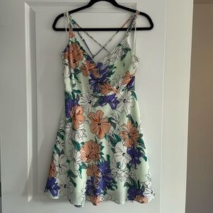 Dynamite floral dress